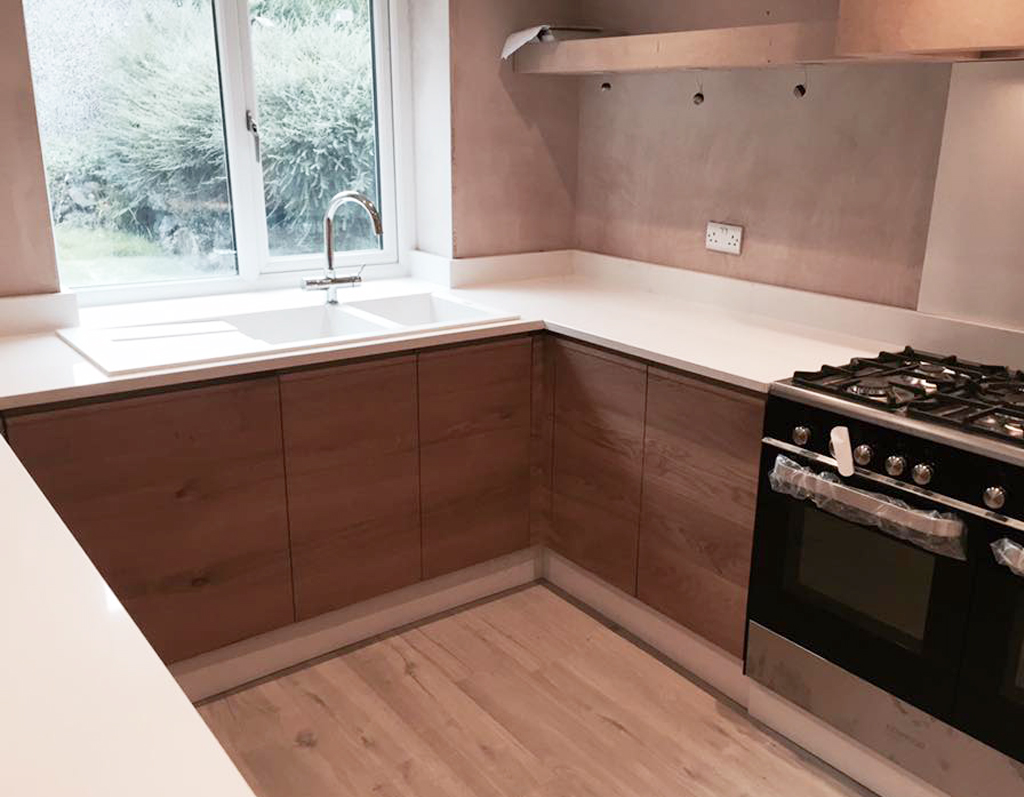 Modern hand built kitchen - West Yorkshire